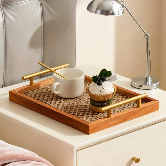 Wooden Tray Set 3 Pcs